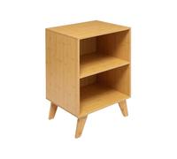 Mueble modular en bambú con 2 niveles canoply 70x45x35cm thinia home