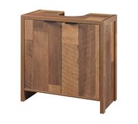 Mueble para debajo del lavabo namsskogan aglomerado 60x60x30 cm - nogal [en.casa]