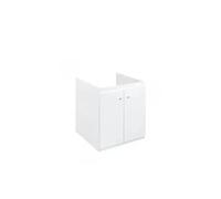 Mueble para lavadero en tablero aglomerado y melamina color blanco Blink de Unisan - Válvula / Sin lavadero