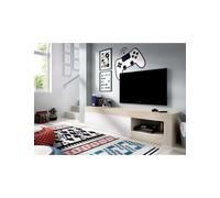 Mueble para television LEBO DEKIT bajo TV natural / b. brillo