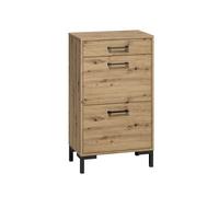 Mueble para zapatos 2 puertas con pistón 1 cajón liora madera