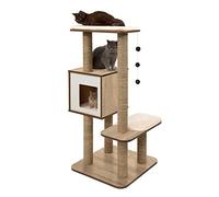 Vesper - Rascador para gatos High Base - Roble