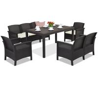 Mueble rattan Venezia Apetito 7 Bica marron