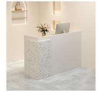 Mueble Recepción Mostradores for Tiendas,Mostradores De Recepción,Tablero Engrosado, Soporte De Carga Estable, Esquinas Redondeadas, Seguro Y Confiable(A2,100cm/39in)