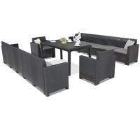 Mueble Technorattan Nebraska Apetito Max 12 antracita Bica