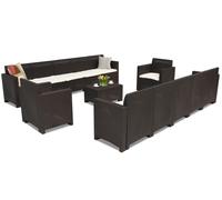 Mueble Technorattan Nebraska Coffee Max 12 marrón Bica