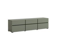 Mueble tv 3 puertas 180 cm lilia verde