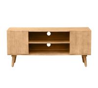 Mueble TV de madera maciza de mango 135 cm RUBIA