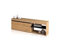 Mueble tv ebos 120 roble nude - ceniza 120 x 40 x 40 cm 40 cm