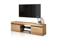 Mueble tv ebos 140 roble nude - ceniza 140 x 40 x 40 cm 40 cm