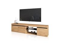 Mueble tv ebos 160 roble nude - ceniza 160 x 40 x 40 cm 160 cm