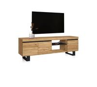 Mueble tv ebos up 160 roble nude - ceniza 160 x 53 x 40 cm 53 cm