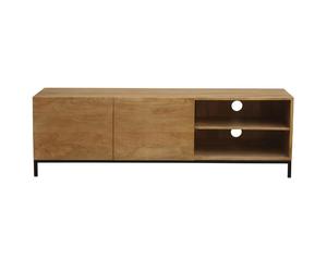 Mueble TV industrial mango y metal YPSTER