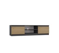Mueble TV Malwa 140 ANTRACITA ARTESANO