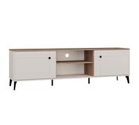Mueble TV POINT 2D Roble Cachemira Beige Castello Mueble TV 2 Puertas