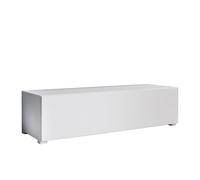 Mueble tv salón comedor blanco 120x40x30 1 puerta aitana m1 muebles bonitos