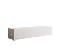 Mueble tv salón comedor blanco 160x40x32 1 puerta nora h2 muebles bonitos