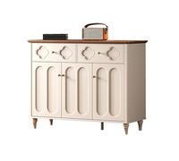 Mueble Zapatero con Puertas, Mueble para Guardar Zapatero Armario con Estantes Ajustables y Estructura de Material del Panel, Ideal para La Entrada, el Pasillo o el Salón(White,47.2in/120cm)