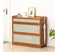 Mueble Zapatero Madera, Zapatero Entrada Recibidor, Organizador De Zapatos, Zapateros Independientes, Gabinete De Zapatos Con Puertas, Organizador Para 24 Zapatos, Para Pasillo, Moderno ( Size : 100*3