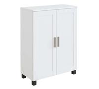 Mueble zapatero nápoles moderno bajo para todo tipo de estancias en color blanco mate 61x84x34 cm