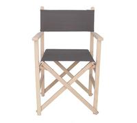 Mueblear Sillon Director Sunset sin Barniz Lona Gris