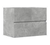 vidaXL Mueble de baño Madera de ingeniería Gris hormigón 60x38,5x45 cm, Armario del Lavabo del baño, Armario del Lavabo del baño, Armario del Lavabo del baño