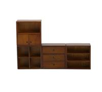 Muebles de casa de muñecas de madera 1/12, modelo de vitrina en miniatura, para regalo creativo, modelo de manualidades, proyecto de decoración de casa de muñecas