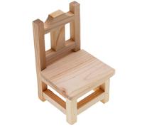 Muebles de - Conjunto de decoración de madera en miniatura | Pequeños accesorios de s para piezas pequeñas, mini escenas de jardín, juego imaginativo, regalos para, artesanía envejecida, Passe-Temp