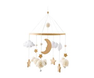 Muebles De Cuna Para Niños | Caja de música musical para cuna - Mueble para cuna multifunción estilo boho para niños de 0 a 3 años para la cuna, el juego y el sueño