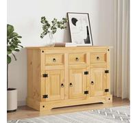Muebles de exterior Corona Brown 112x43x78 cm Madera maciza de pino mexicano