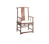 Muebles De Oficina Silla redonda de madera de estilo chino, silla de mesa de té, silla sencilla, mesa de té for sala de estar, muebles de silla de comedor Sillas De Escritorio Para Oficina En Casa