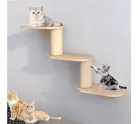 Muebles de Pared Modernos for Gatos, Muro de Escalada for Gatos, estantes de Pared for Gatos, Juego de Techo y Pared DIY, Ahorra Espacio(S2)