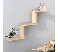 Muebles de Pared para Gatos, Estanterías para Gatos, Nido para Gatos, Puente Colgante Aéreo, Plataforma de Salto, Cápsula Espacial (Color : S1)
