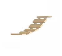 Muebles de pared para gatos, estantes de escalada para gatos, estante de madera para escalar gatos para dormir, jugar, escalar y descansar, soporta fácilmente hasta 35 libras