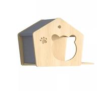 Muebles de pared para gatos, estantes de escalada para gatos, estante de madera para escalar gatos para dormir, jugar, escalar y descansar, soporta fácilmente hasta 35 libras