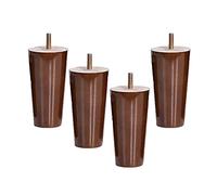 muebles de piernas, Patas de muebles Patas de mesa de madera Patas de madera maciza Cónicas de repuesto Patas de muebles de cono recto for sofá cama Gabinete Silla Patas de sofá Madera Rosca M10,(5cm)