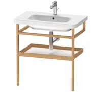 Muebles Duravit Toallero con repisa DuraStyle 9882, 740x440mm, DS988201876, Color: Blanco Mate / Roble Sólido