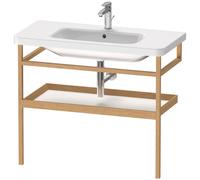 Muebles Duravit Toallero con repisa DuraStyle 9883, 940x440mm, DS988301876, Color: Blanco Mate / Roble Sólido