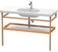 Muebles Duravit Toallero con repisa DuraStyle 9884, 1140x440mm, DS988401877, Color: Blanco Mate / Nogal Sólido