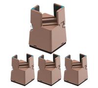Muebles en alza para las patas de la mesa - bloques de elevador de la cama, elevadores de las piernas de la mesa | Extensadores de altura de la silla de sofá, elevadores de marco de la cama liquidació