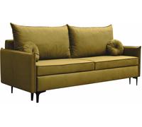 Muebles.es Sofá-cama amarillo 96x101x216cm