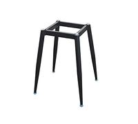 Muebles para apoyar los pies. Metal Table Legs Heavy Duty Desk Legs Iron Furniture Legs,Dining with Screw and Suction Cup,Two installation Methods(Schwarz,30 * 30cm(12 * 12in))