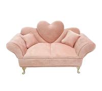 Muebles para casa de muñecas, Lindo joyero para sofá de muñecas, joyero de Terciopelo Suave, Accesorios para casa de en Miniatura a Escala 1/6 para niñas y Mujeres