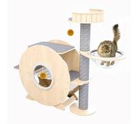 Muebles para Gatos Marco de Escalada for Gatos, pequeño y sin ocupar Espacio, Nido for, árbol for, Poste rascador for, Estante for