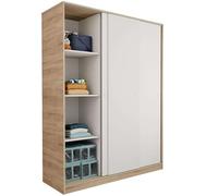 MUEBLES PITARCH Armario Tibet 3 Puertas correderas Color Cambrian y Blanco 200x150x55 cm