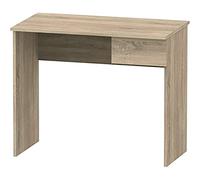 MUEBLES PITARCH | Escritorio, Mesa con Cajón de Ordenador, Juvenil de Estudio, Roble Cambrian, 75x90x50cm (Alto x Ancho x Fondo) Colección Tibet