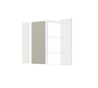 MUEBLES PITARCH | Espejo Baño, Espejo Recibidor de 77 cm x 55 cm, Espejo de Pared Horizontal o Vertical