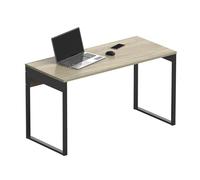MUEBLES PITARCH | Mesa Despacho, Oficina con Pata Metálica, Escritorio, Mesa de Ordenador o Estudio, Roble Cambrian, 76x135x60cm (Alto x Ancho x Fondo) Moderna Modelo Nexus