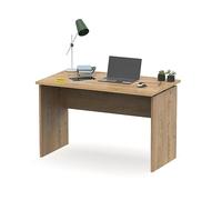 MUEBLES PITARCH | Mesa Despacho, Oficina, Escritorio, Mesa de Ordenador o Estudio, Roble Gold, 76x120x68cm (Alto x Ancho x Fondo) Moderna Modelo Teide