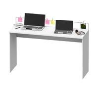 MUEBLES PITARCH | Mesa Escritorio de Estudio, para Salones, Blanca,77x131,5x45 cm(Alto x Ancho x Fondo) Moderna Modelo Haley